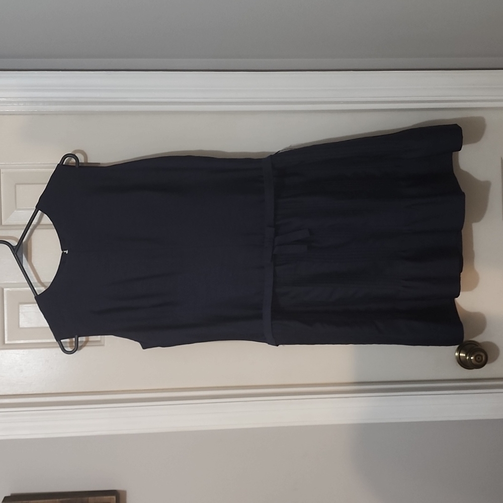 Style France Navy Blue, Sleeveless Dress